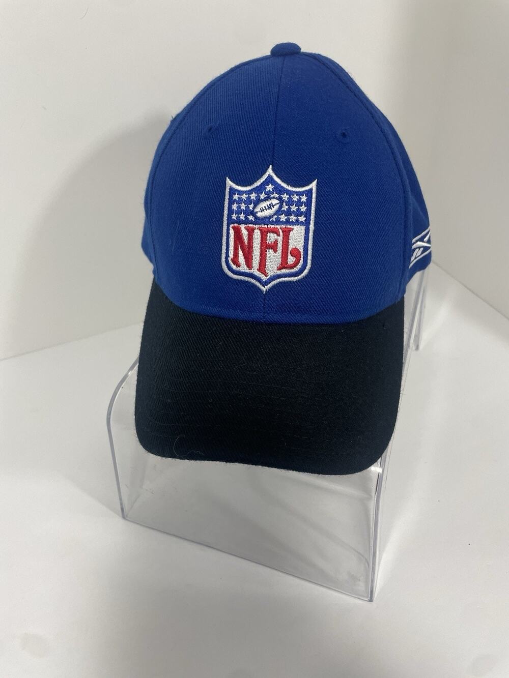 Vintage NWOT Logo NFL Pro Line Reebok Blue Snapback Hat Cap